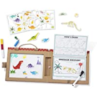 Los mejores  - Melissa &amp- Doug - Natural Play: Kit de dibujos e imanes reutilizable para jugar- dibujar y crear – Dinosaurios (41 imanes…